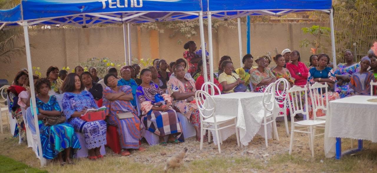Session de soutien communautaire avec les habitants