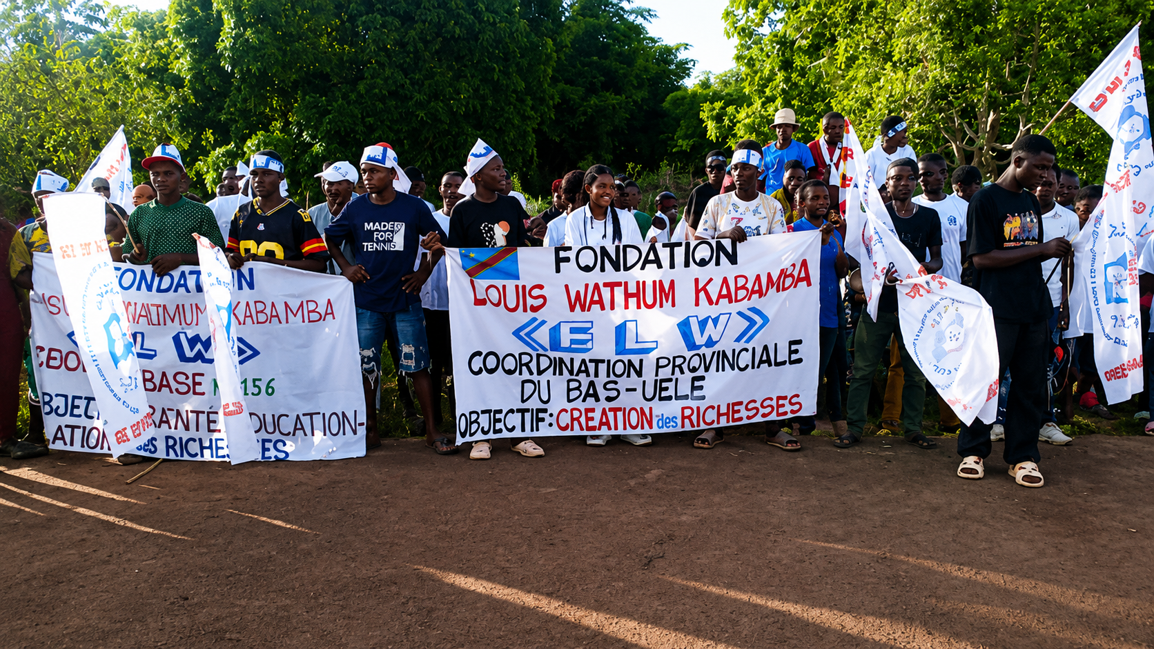 Distribution de fournitures de sante