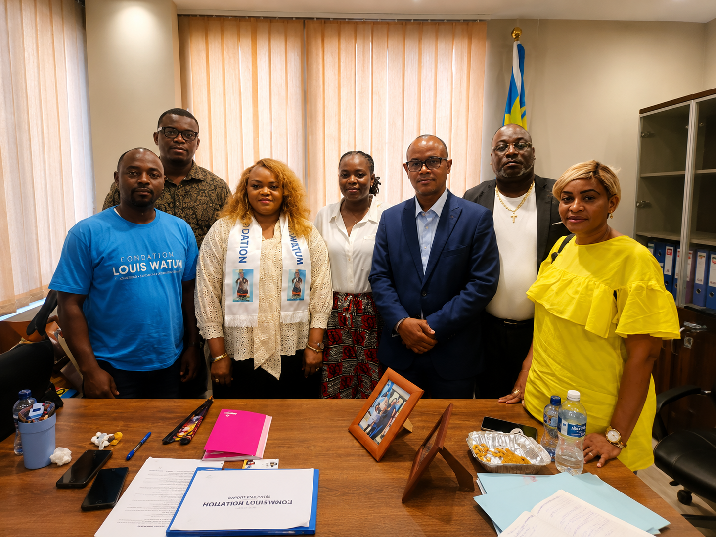 Photo des actions communautaires de la Fondation LOUISWATUM